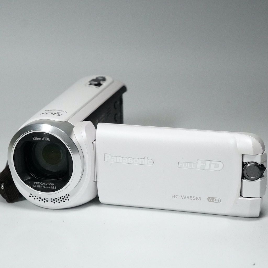 パナソニック Panasonic HC-W585M-W ビデオカメラ 白 Panasonic HC