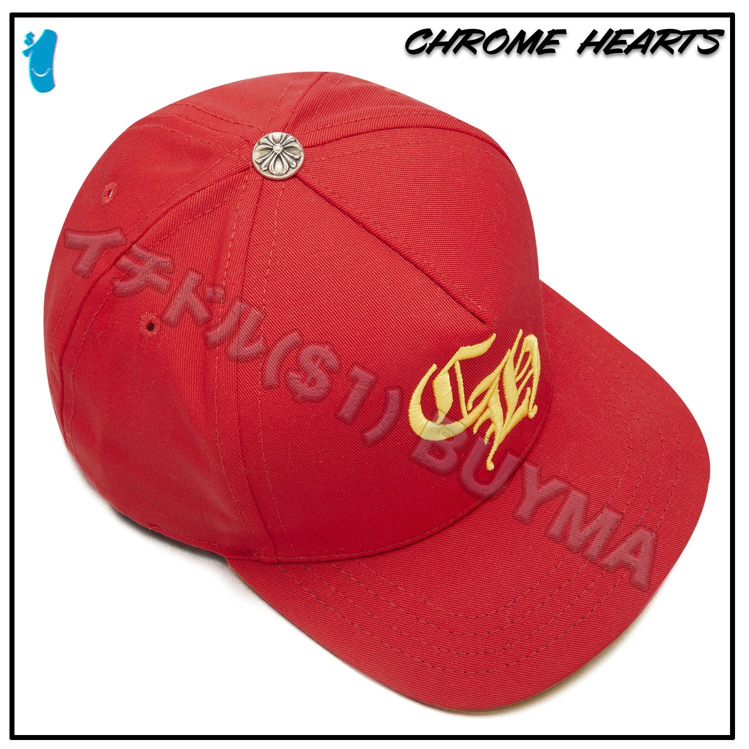 CHROME HEARTS クロムハーツ CH BASEBALL TRUCKER CAP CHロゴ刺繍 ...
