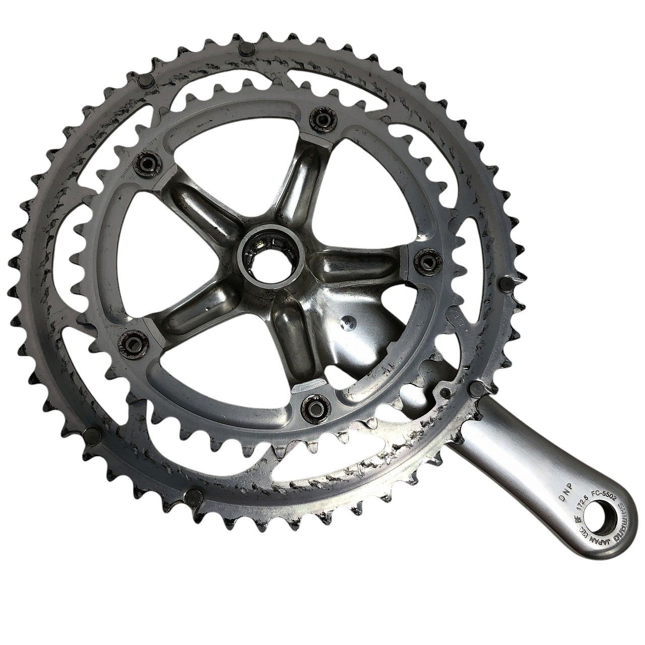 105クランク FC-5502 53-39T 170mm オクタリンク 105クランク FC-5502 53-39T 170mm オクタリンク 自転車