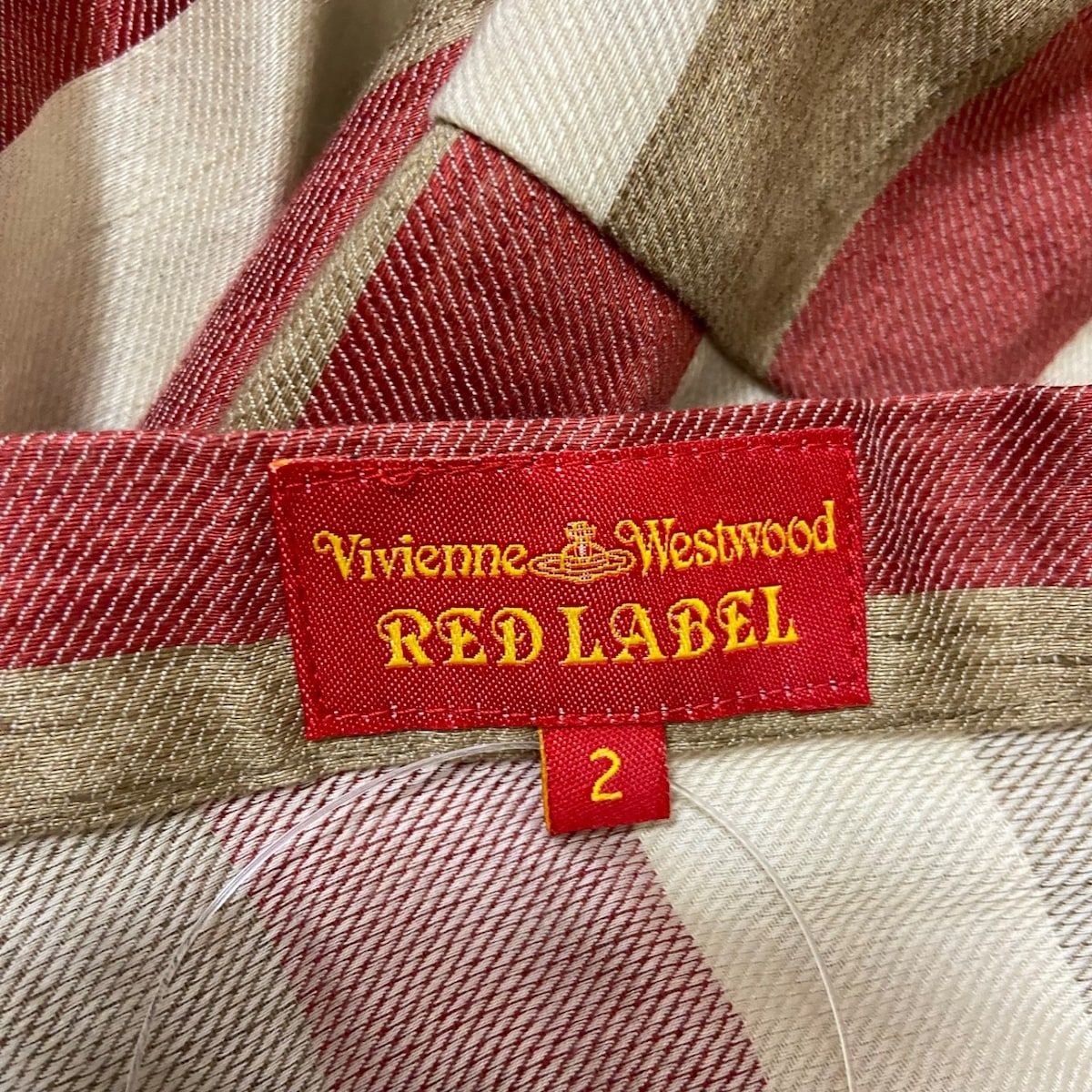 ヴィヴィアンウエストウッド RED LABEL スカート ひざ丈サイズ2 ヴィヴィアンウエストウッドレッドレーベル Vivienne Westwood