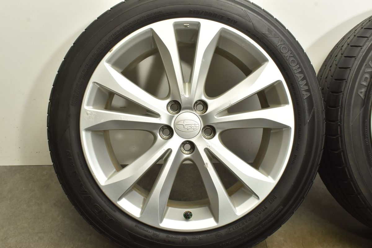 特価品】スバル レガシィ 純正 17in 7.5J +55 PCD100 215/50R17 