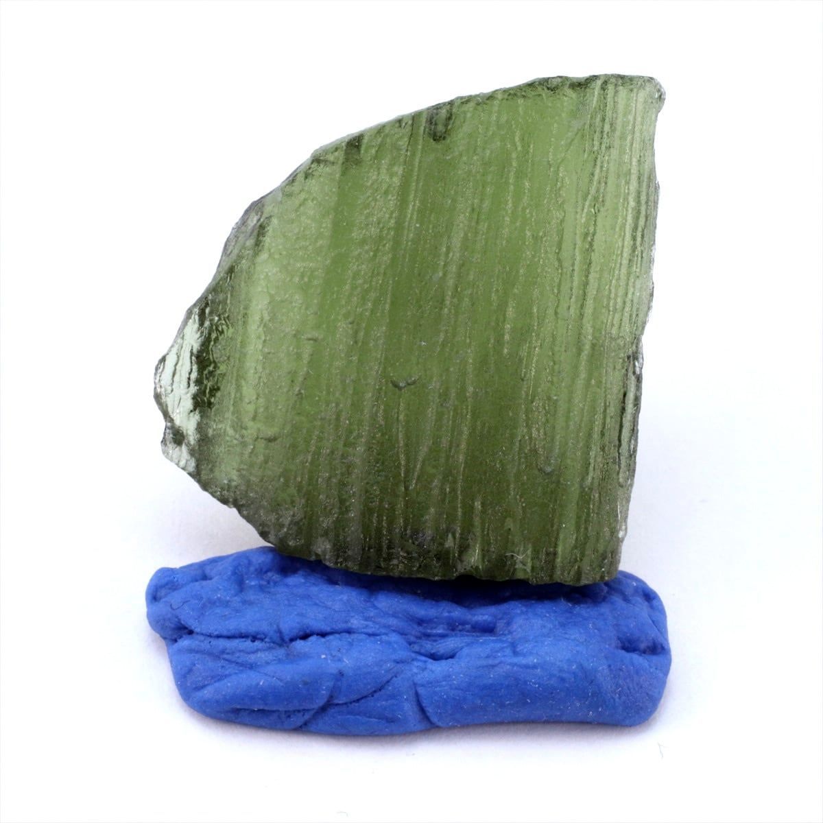 モルダバイト 3.7g モルダウ石 テクタイト 原石 標本 Moldavite