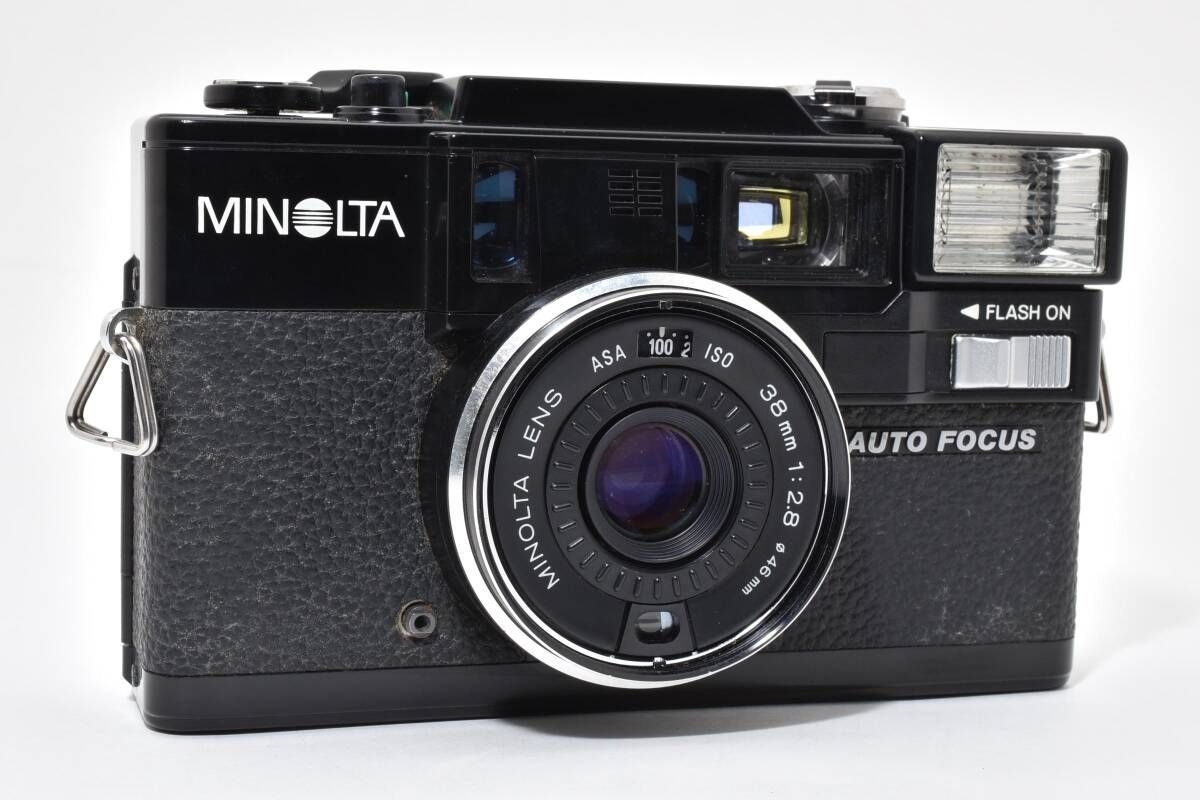 カメラ MINOLTA ミノルタ HI-MATIC AF-D 38mm F2.8 単集点搭載