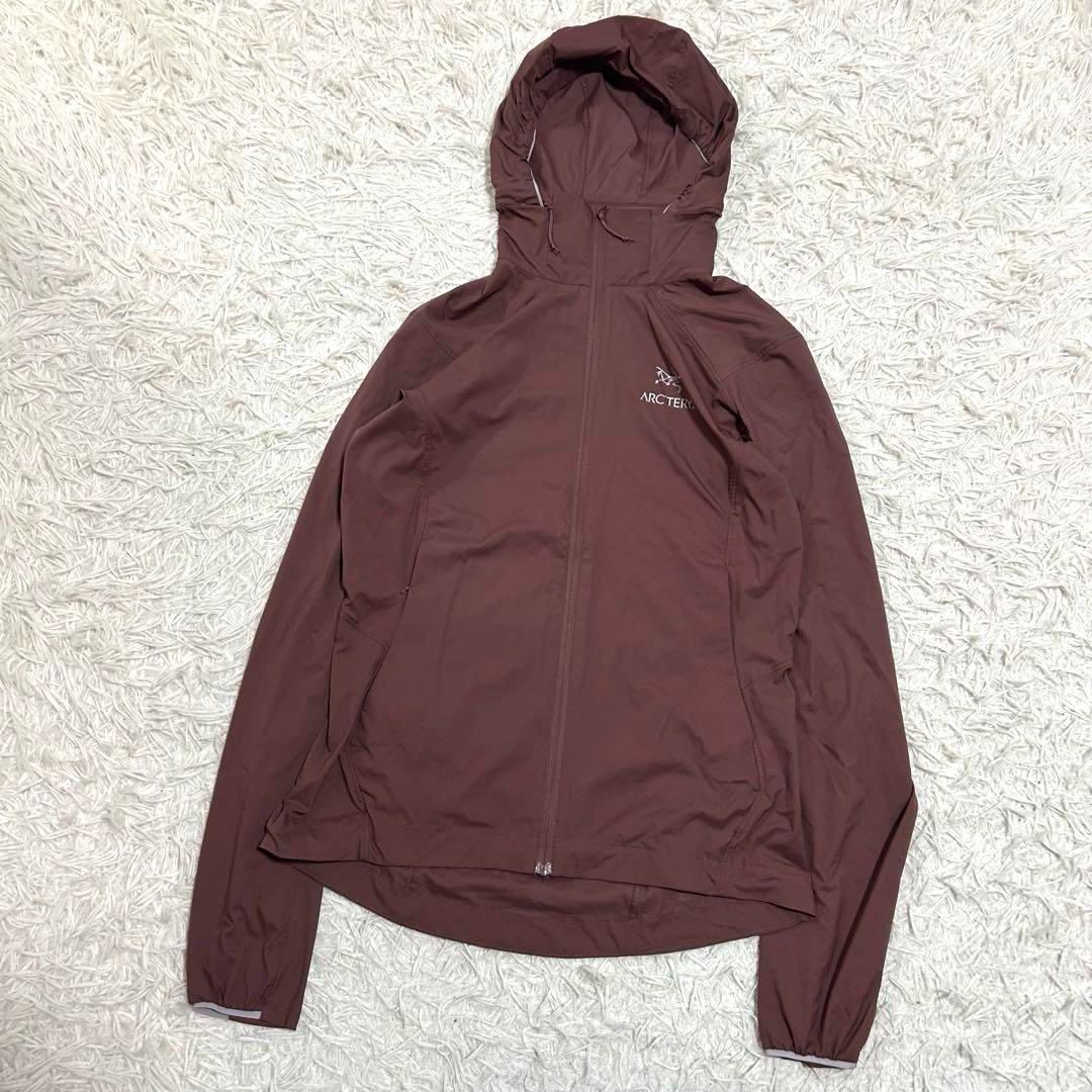 アークテリクス NODIN JACKET ナイロンパーカー ボルドー