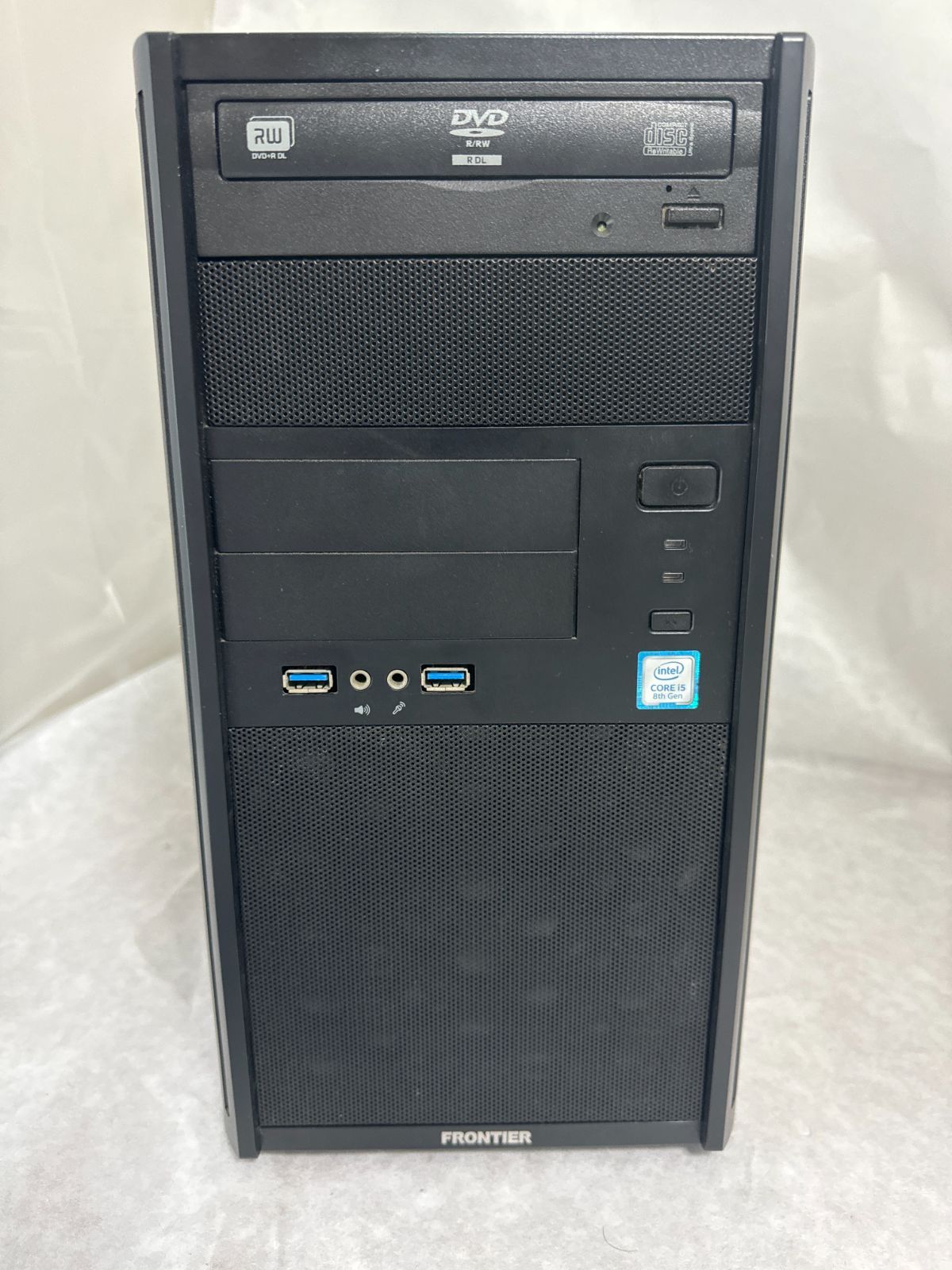 中古ゲーミングPC FRONTIER Core i5-8400 GTX1050 新品 NVMe 1TB