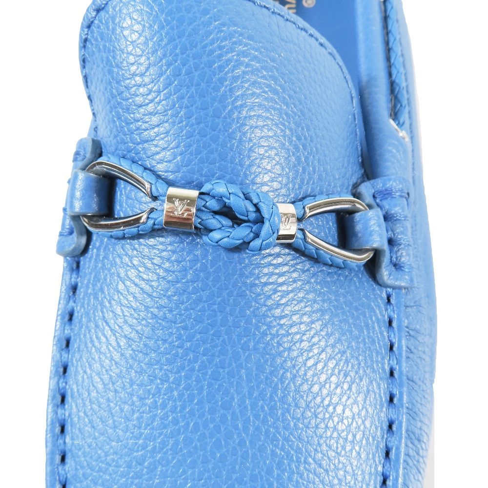 新品同様 LOUIS VUITTON ルイヴィトン レザー ローファー