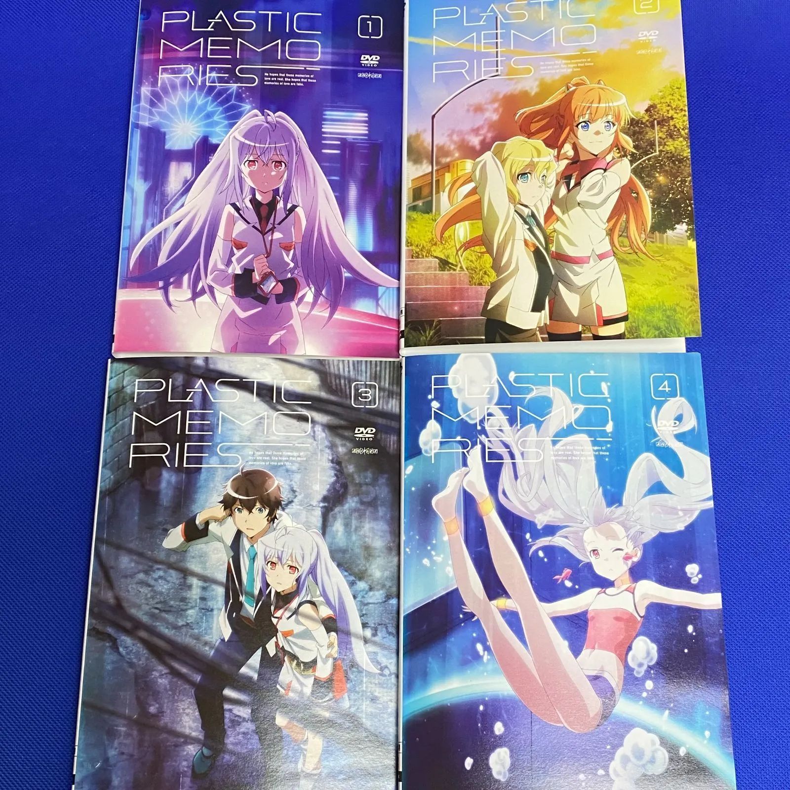 PLASTIC MEMORIES プラスティック・メモリーズ 1～7巻（全巻）セット DVD レンタル落ち 中古 - メルカリ