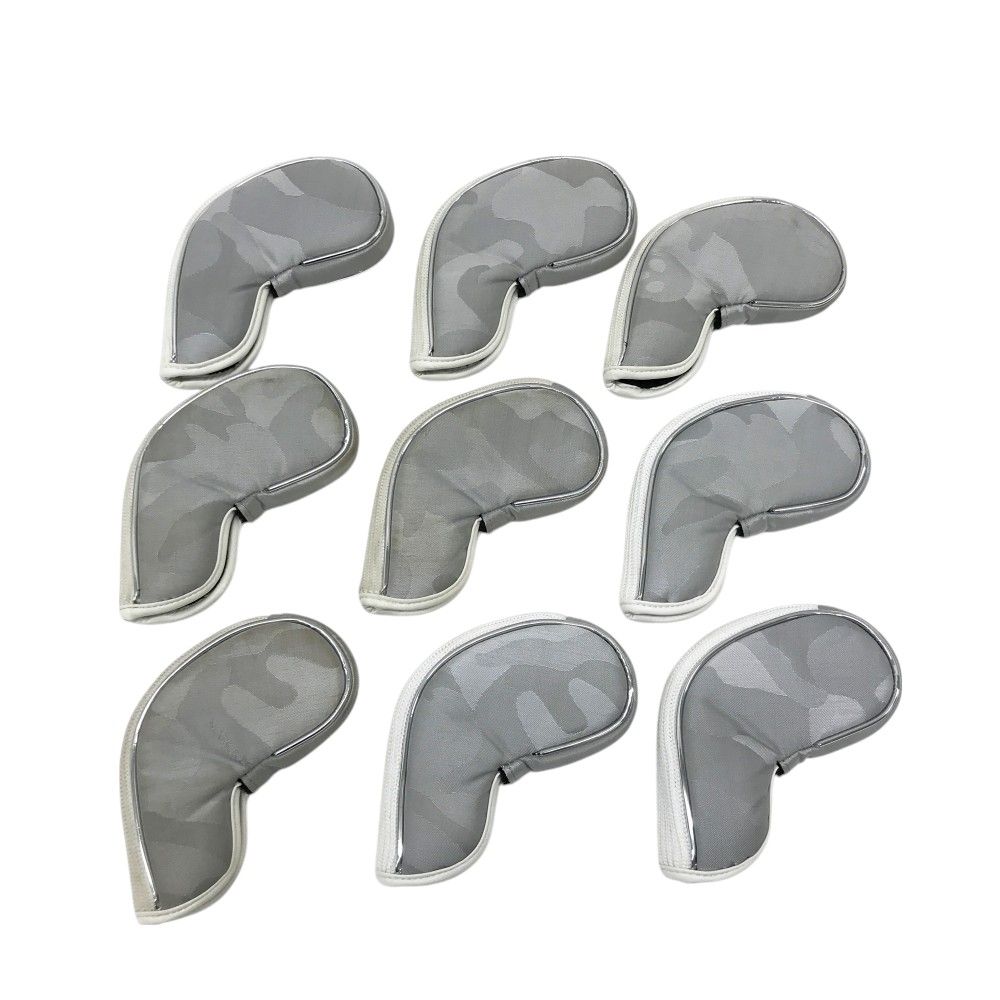 MARK&LONA マークアンドロナ アイアンカバー 9点セット スカル 迷彩