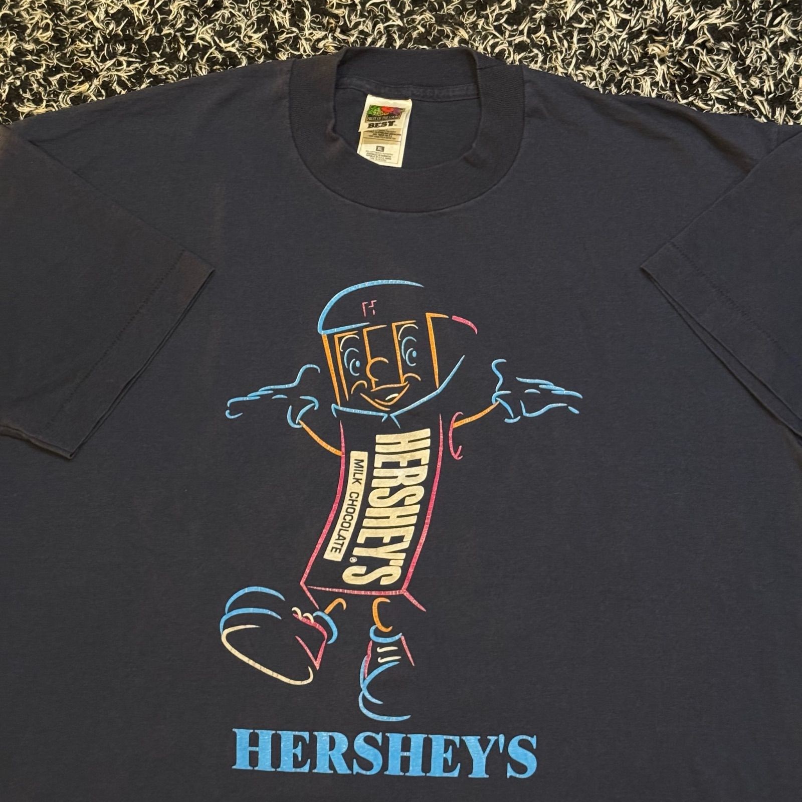 90s Hersheys Chocolate アメリカ製 アドバタイジングTシャツ 90s Hersheys Chocolate アメリカ製 アドバタイジングTシャツ