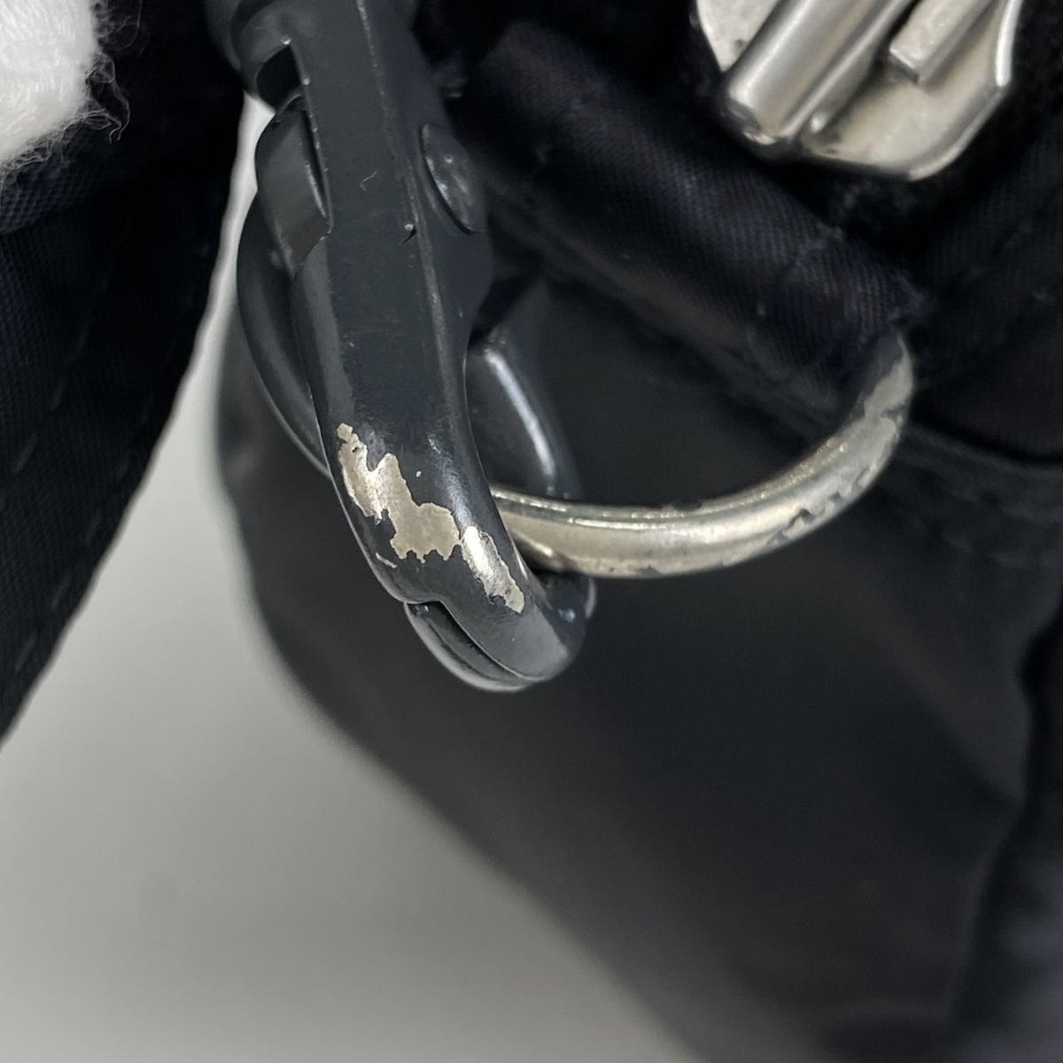 ポーター PORTER ナイロン ショルダーバッグ 2WAY ポーチ ロゴ ショルダーバッグ ナイロン ブラック レディース 【】