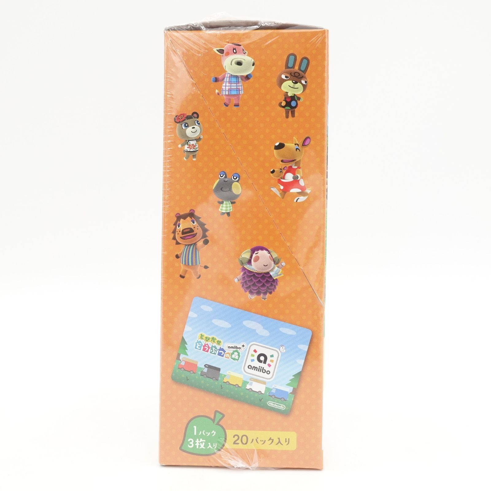 とびだせどうぶつの森 amiibo+ amiiboカード 1BOX 20パック入 