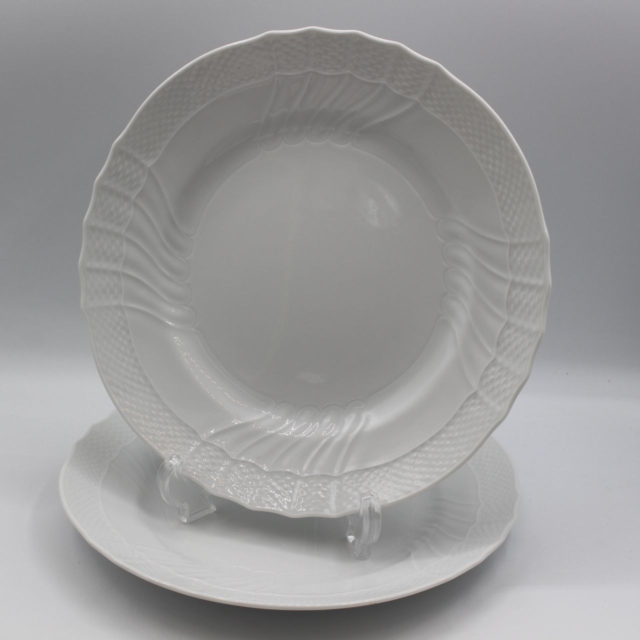 【未使用】リチャードジノリ ベッキオホワイト 25.8㎝ プレートｘ5 ジノリ ベッキオホワイト22.5スクエアプレート×4 ジノリ1735