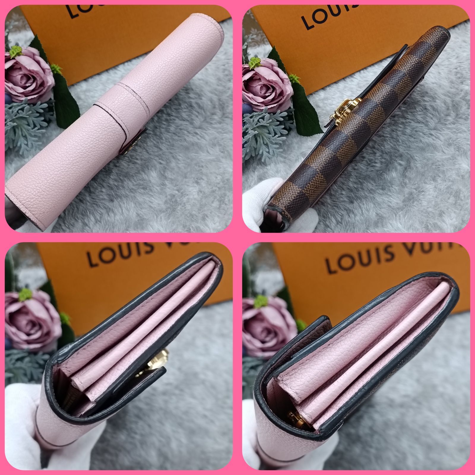 LOUISVUITTON 》 ルイヴィトン ダミエ ポルトフォイユ LOUISVUITTON 》 ルイヴィトン ダミエ ポルトフォイユ