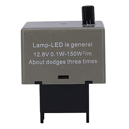 8ピン速度調整付リレー HUIQIAODS 【8ピン】ウインカー LED対応 ledウインカー ハイフラ防止 ウインカー リレー/速度調整付/トヨタ 汎用品 (8ピン速度調整付リレー)