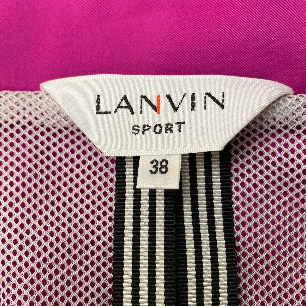 サイズ：38 LANVIN SPORT ランバン スポール 2WAYワンピース パープル