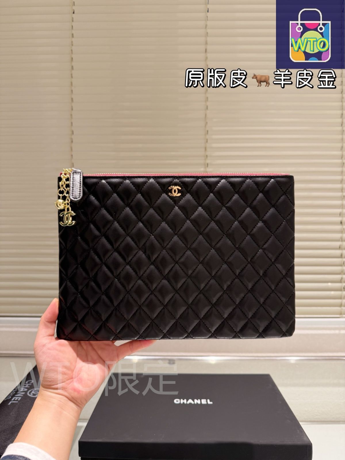 今日特価】Chanel シャネル ハンドバッグ 高級感溢れる頭層羊皮