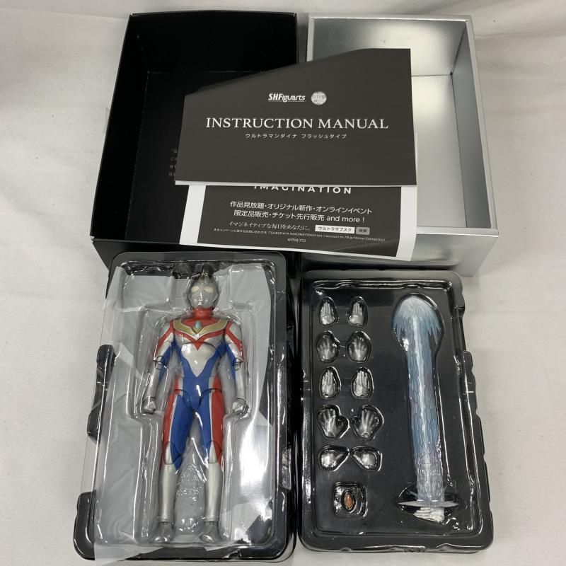 世界の 中古】開封)S.H.Figuarts(真骨彫製法) ｳﾙﾄﾗﾏﾝﾀﾞｲﾅ ﾌﾗｯｼｭﾀｲﾌﾟ[91 特撮