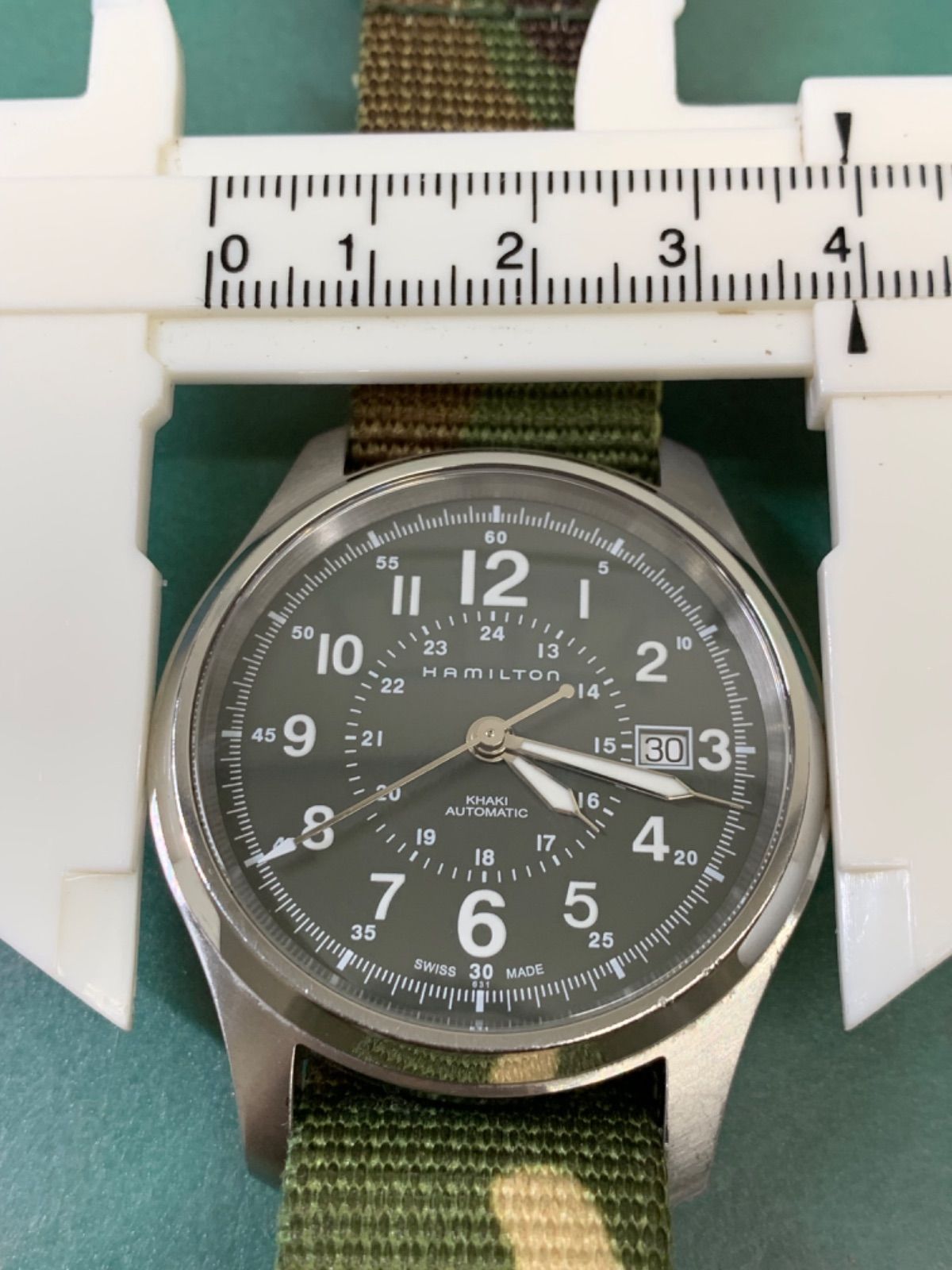 R6-6541 中古品ハミルトン KHAKI 2824-2 H705950 - メルカリ