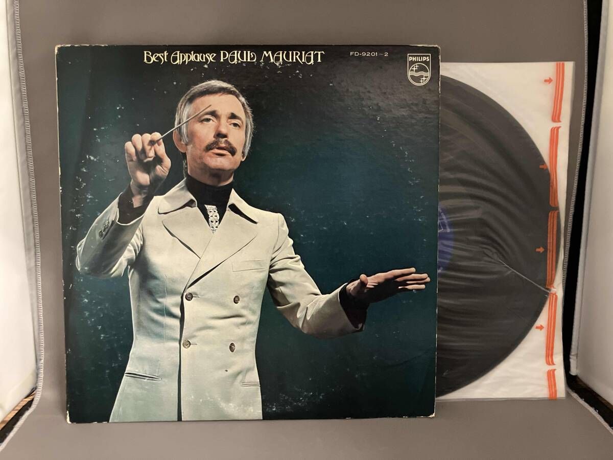 ポール・モーリア　　ベスト・アプローズ　　超レア品 LP盤] ポール•モーリア ベスト•アプローズ•ポール•モーリア