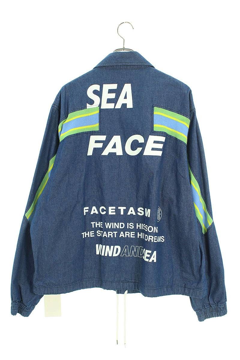 ウィンダンシー ×ファセッタズム FACETASM RIB DENIM COACH JACKET WDS