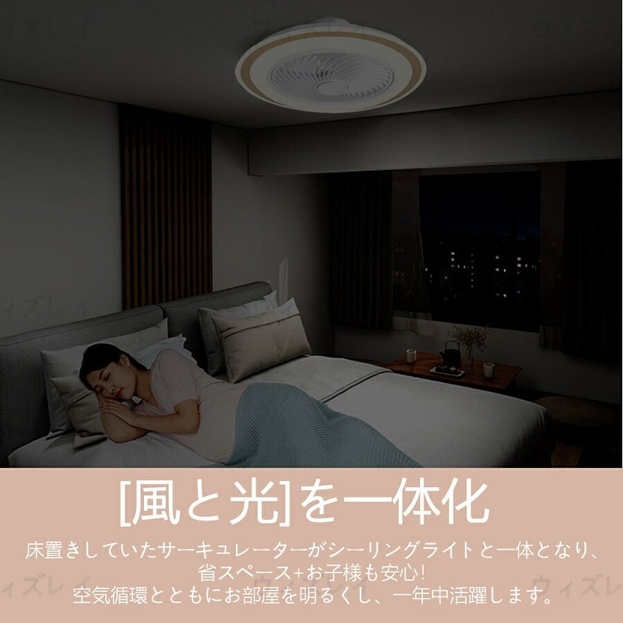 ファン付き LED