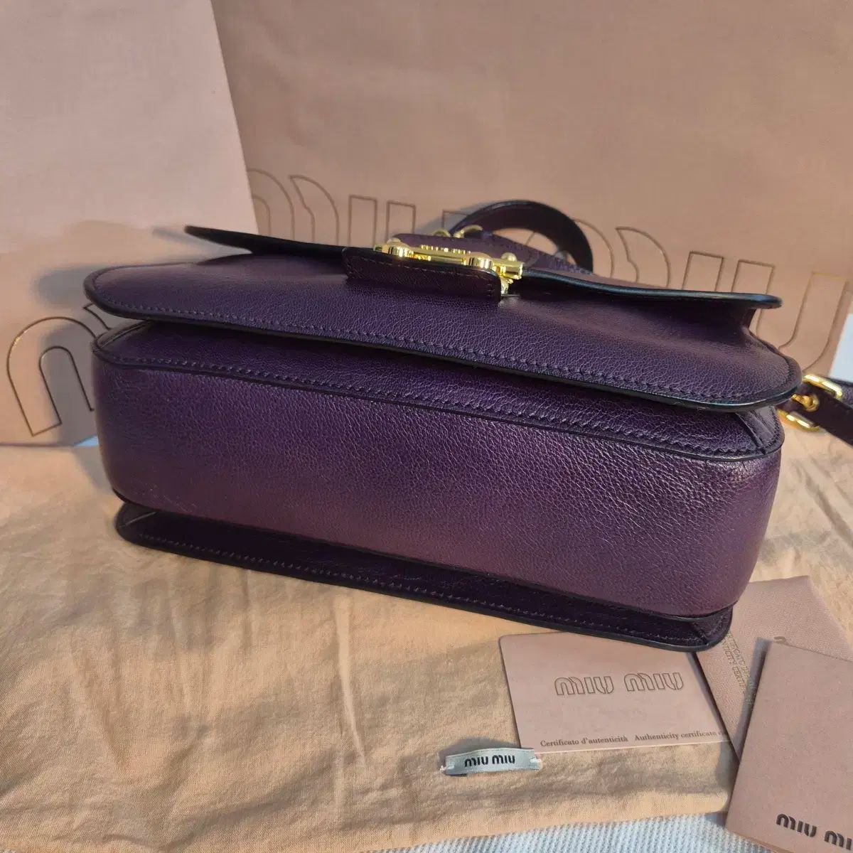 MIU MIU★ミュウミュウ マドラス トートバッグ MIU MIU(ミュウミュウ) マドラス ツーウェイ 2WAY トートバッグ