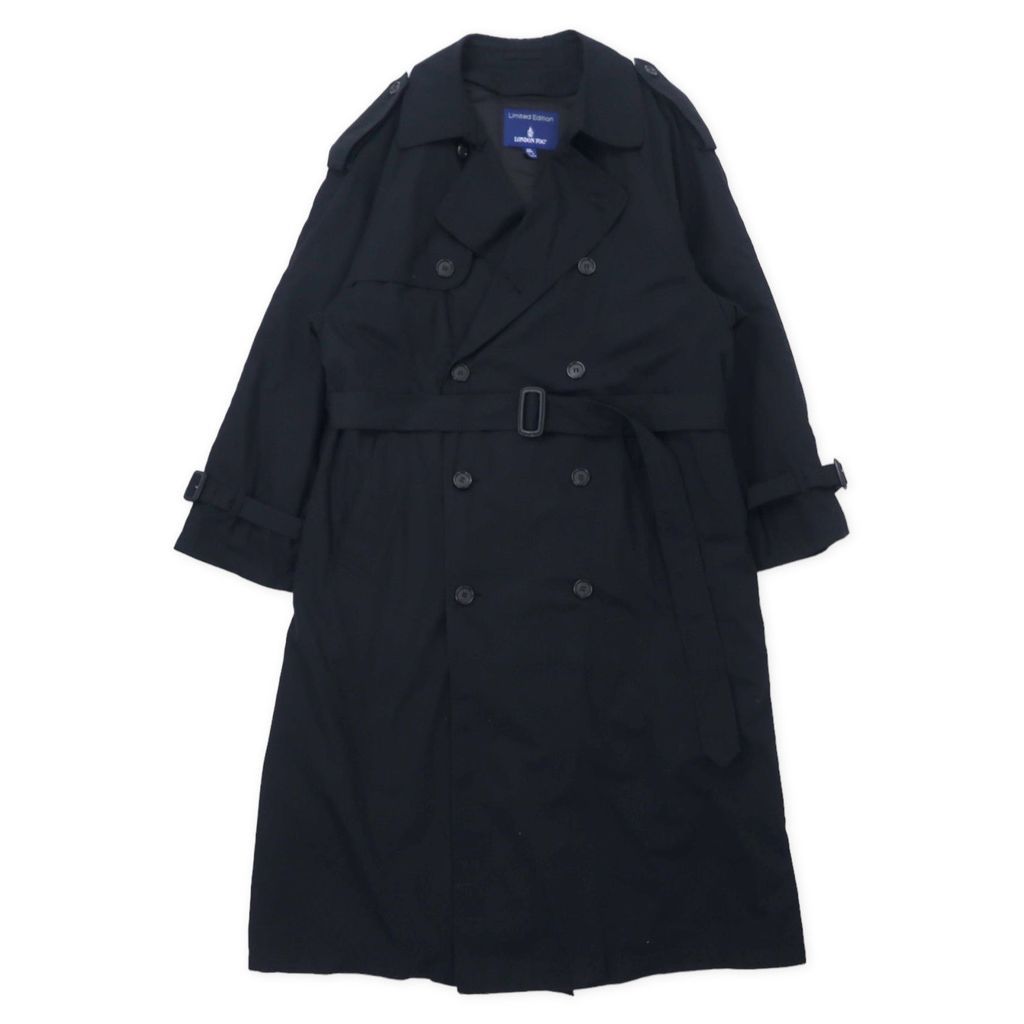 LONDON FOG トレンチコート LIMITED EDITION ブラック ストア LONDON