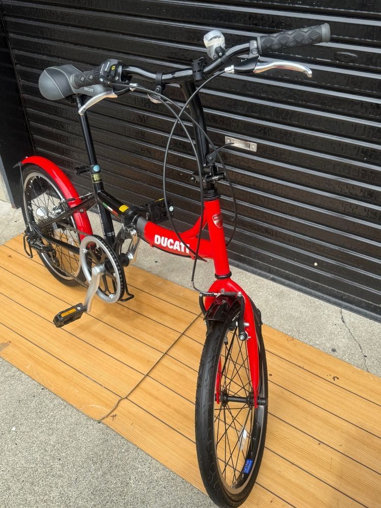 お 自転車 DUCATI ドゥカティ TDF-206 20インチ BRIGHTFACE_UK