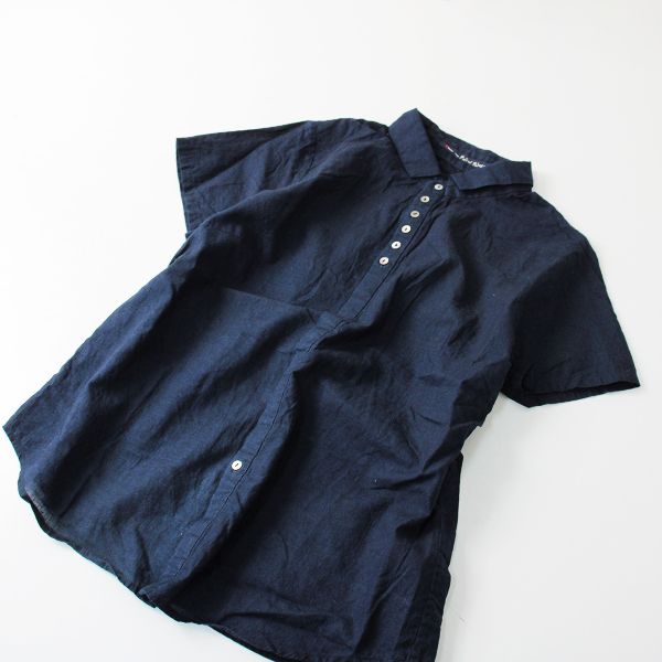 パラスパレス　シャツ　ブラウス Pal'las Palace（パラスパレス） 長袖シャツ 2 ネイビー レディース