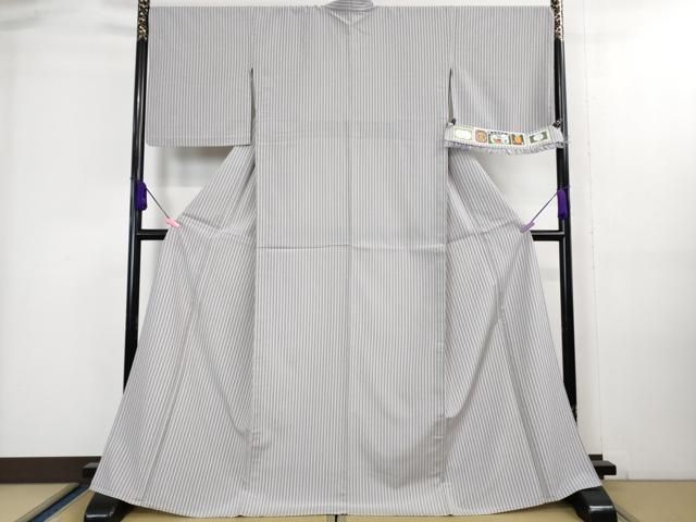 本場大島紬 茶泥染 カタス 9マルキ エ霞に花模様 トールサイズ K