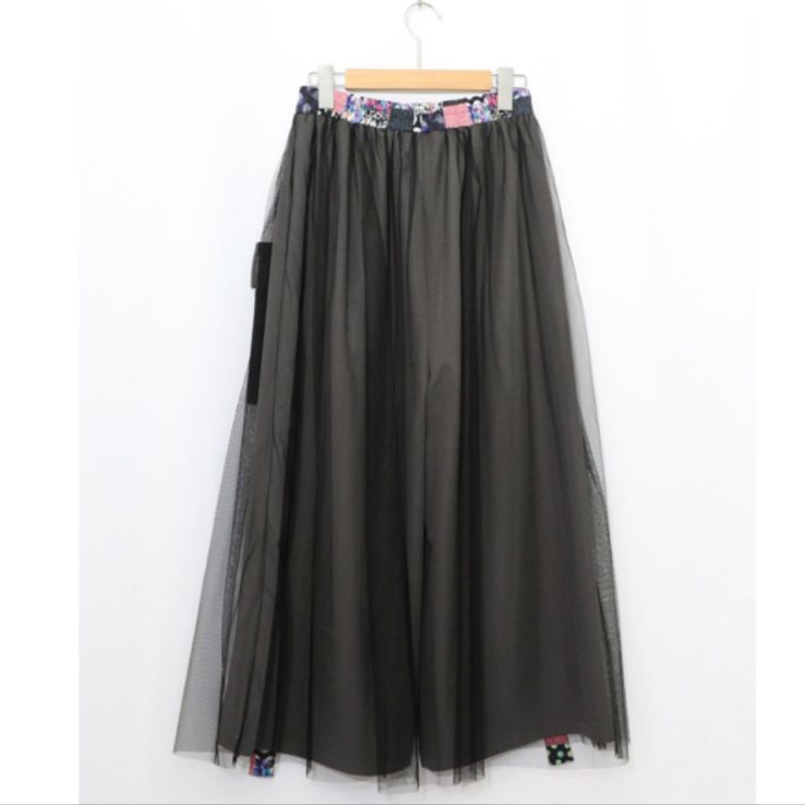 Scolar チュールとラインテープのカーゴパンツ DECORATOM_COM_BR