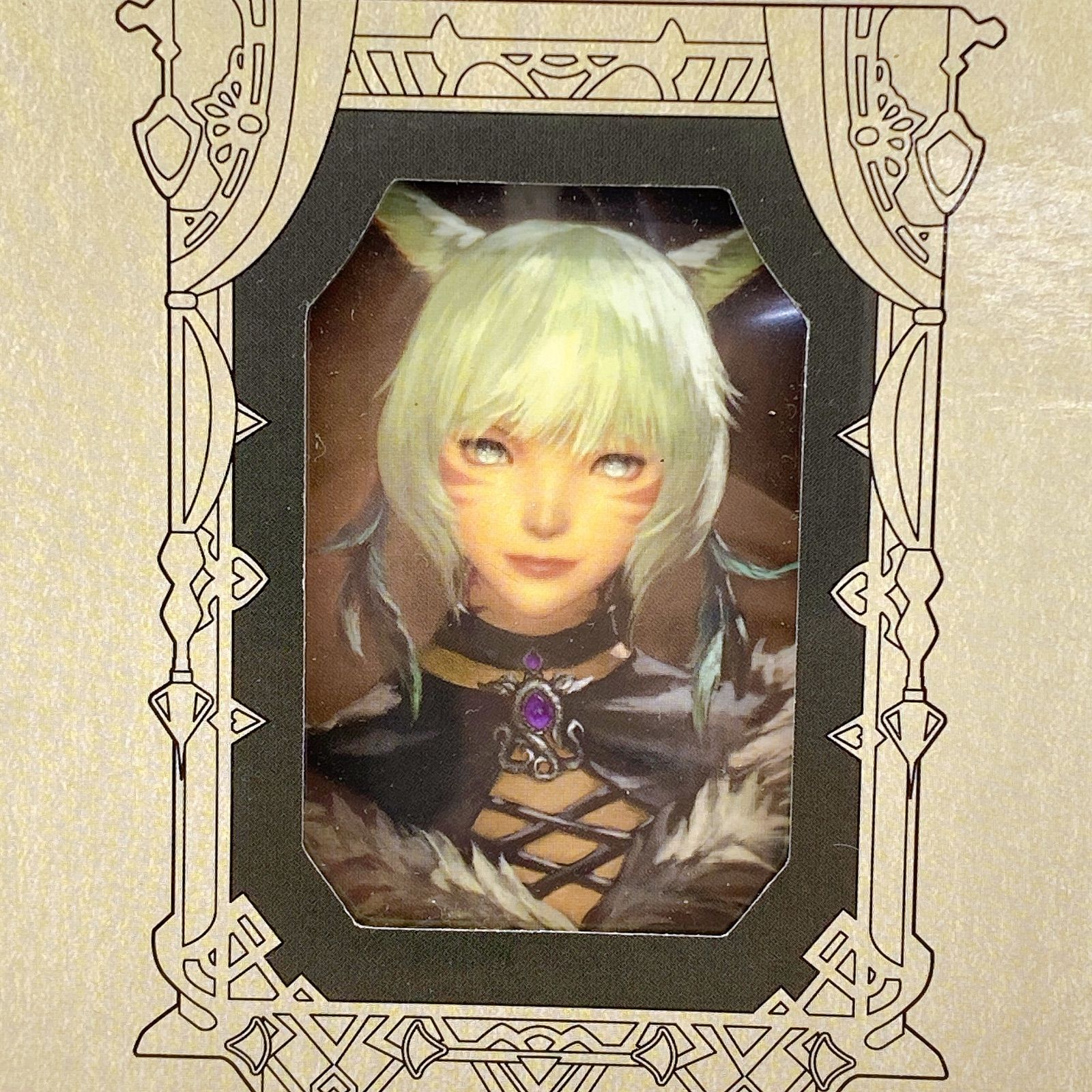 ◇FINAL FANTASY XⅣ FF14 肖像画マグネット 2種セット 【グ
