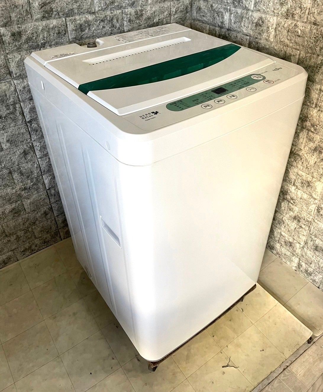 大阪送料無料☆3か月保障付き☆洗濯機☆ヤマダ☆4.5kg☆2022年☆YWM 
