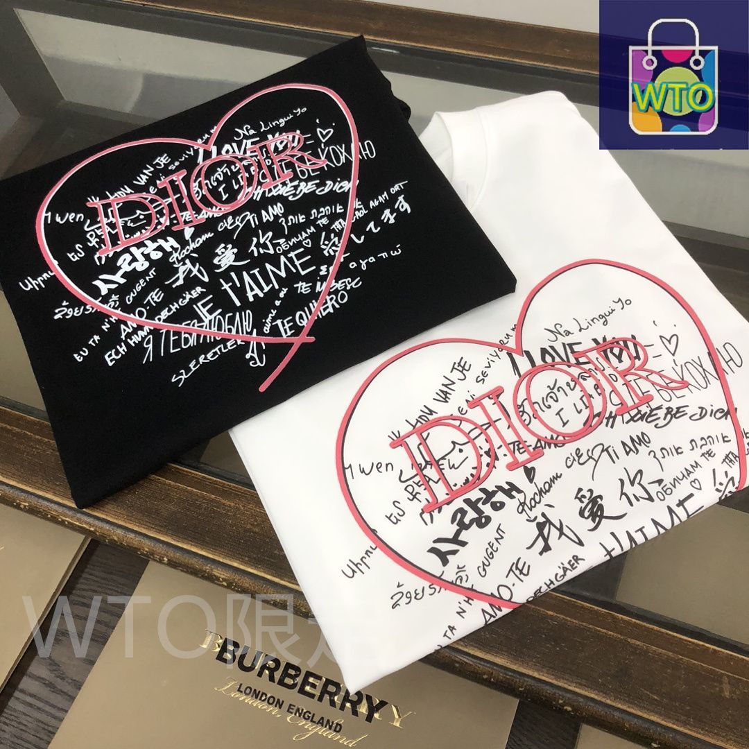 本日限定特価】DIOR クルーネックTシャツ - 高品質コットンで