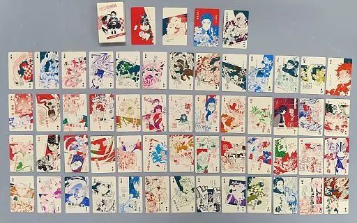 中古】おもちゃ 鬼滅の刃 吾峠呼世晴原画展 トランプ - メルカリ
