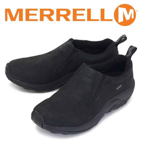 MERRELL (メレル) J42301 JUNGLE MOC GORE-TEX ジャングルモック ゴアテックス ヌバックレザーシューズ BLACK MRL014 mrl 26.0cm