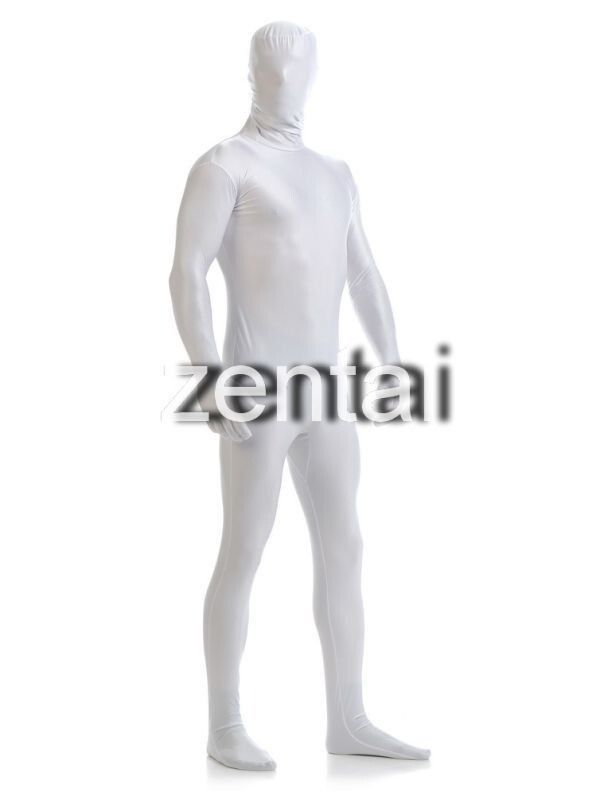 全身タイツ 白 男性女性兼用 2XLサイズ ゼンタイ コスプレ 全身タイツ 白 男性女性兼用 2XLサイズ ゼンタイ コスプレ