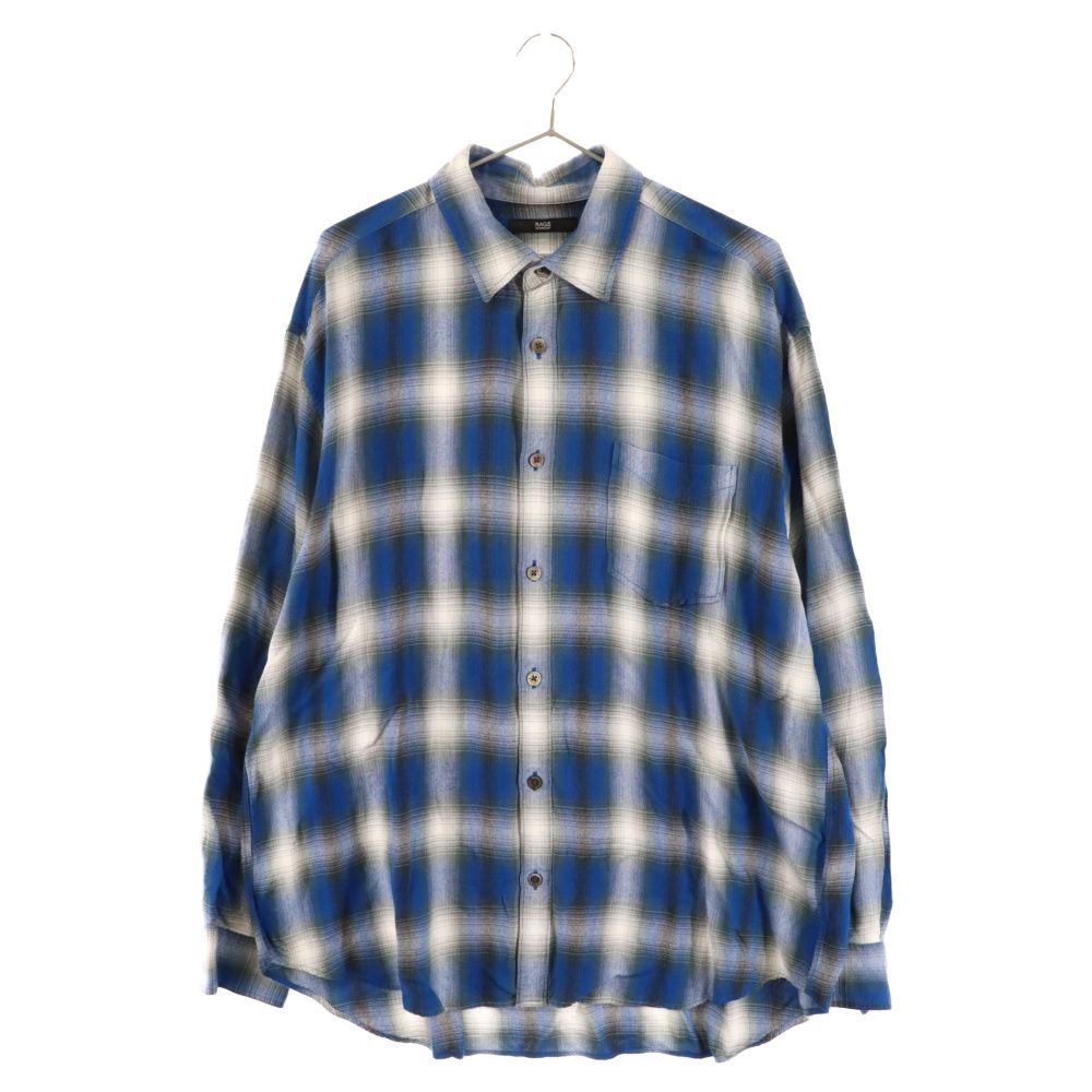Rags McGREGOR (ラグスマックレガー) OMBRE CHECK SHIRT オンブレ