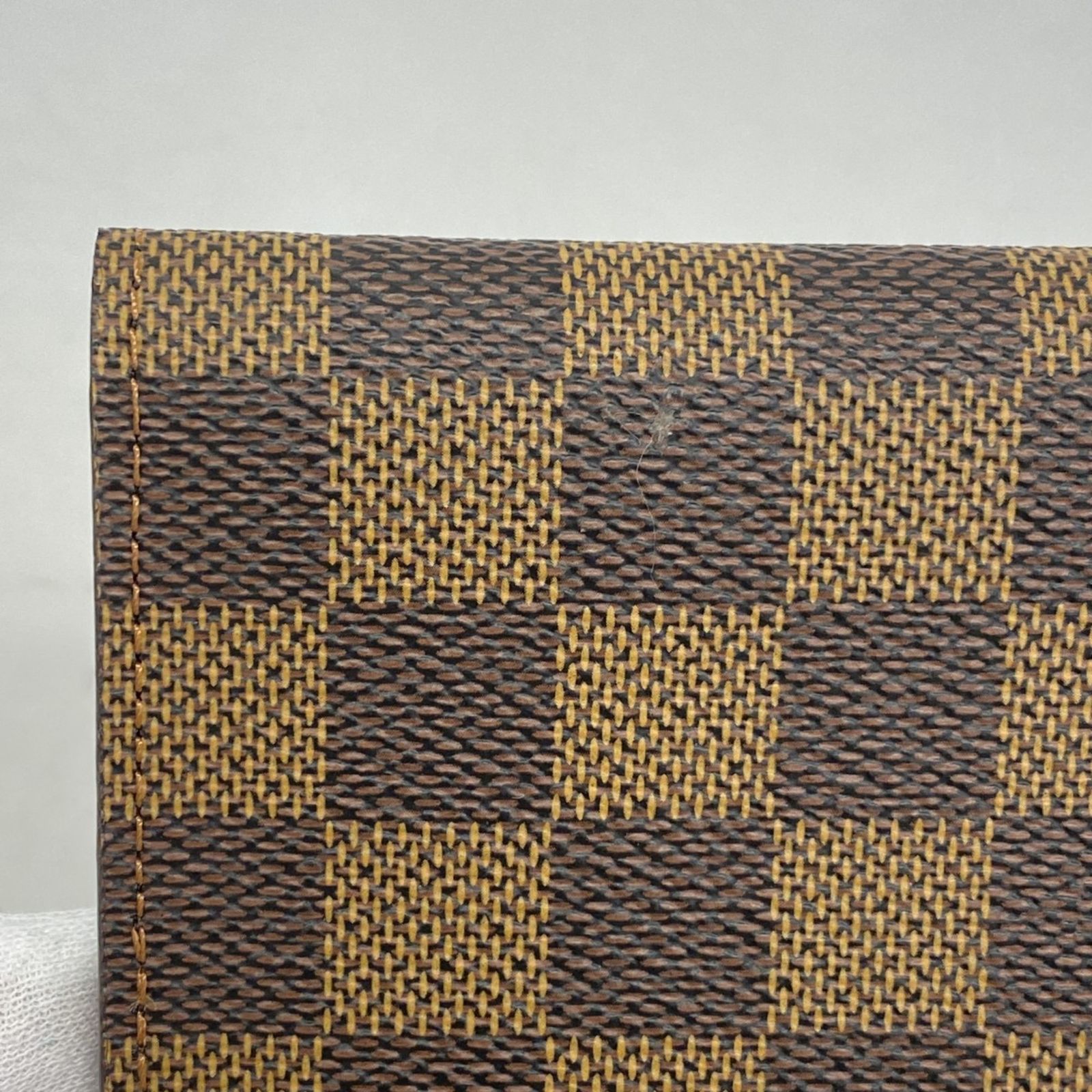 【美品】 LOUIS VUITTON ダミエ エベヌ 名刺入れ カードケース ルイ・ヴィトン(LOUIS VUITTON) ダミエ(Demier) 名刺入れ メンズ