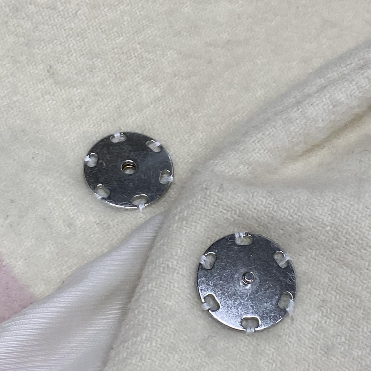 アイボリー×ライトピンク×ブルー 長袖