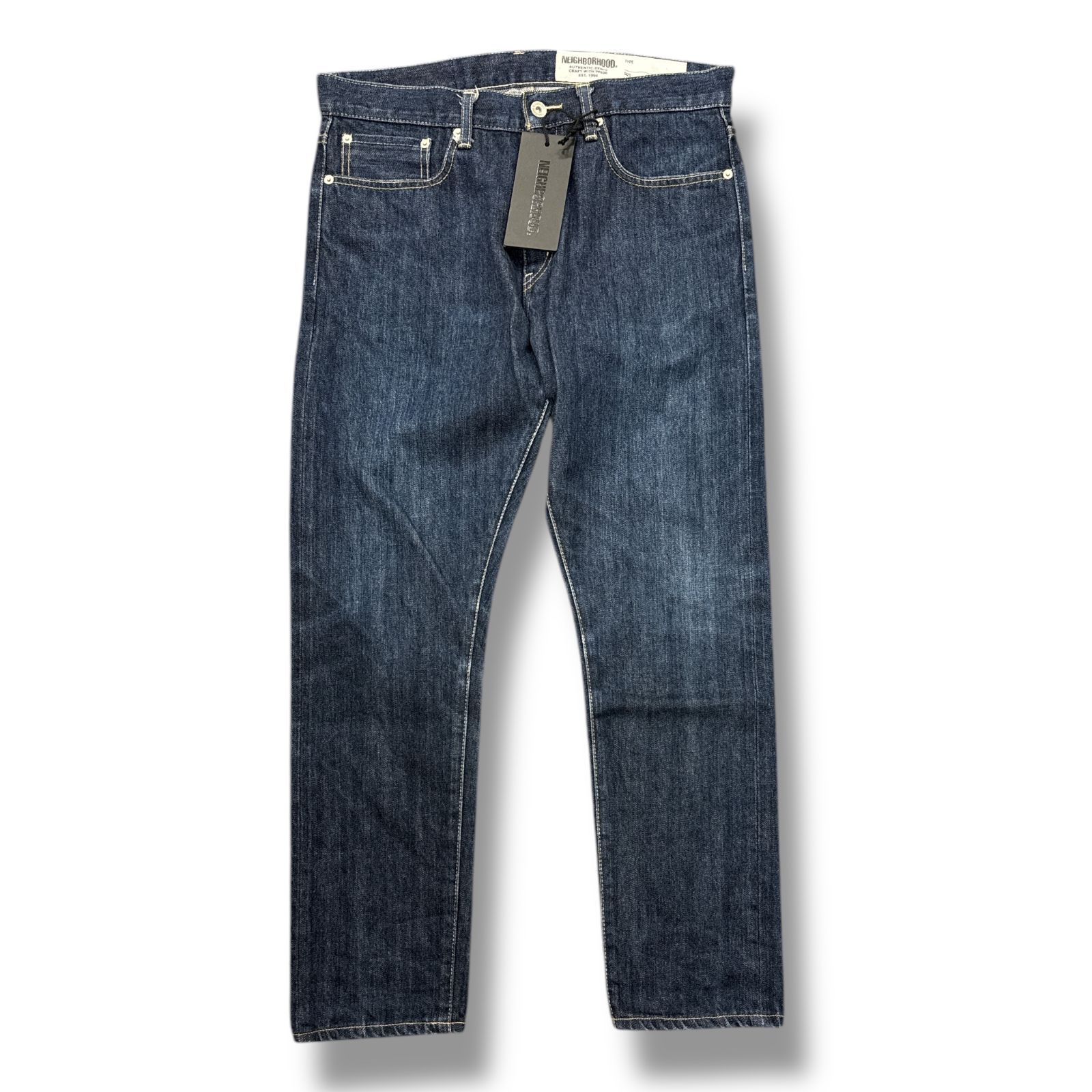 NEIGHBORHOOD 19AW RIGIT.DP-NARROW/14oz-PT リジットデニムパンツ 