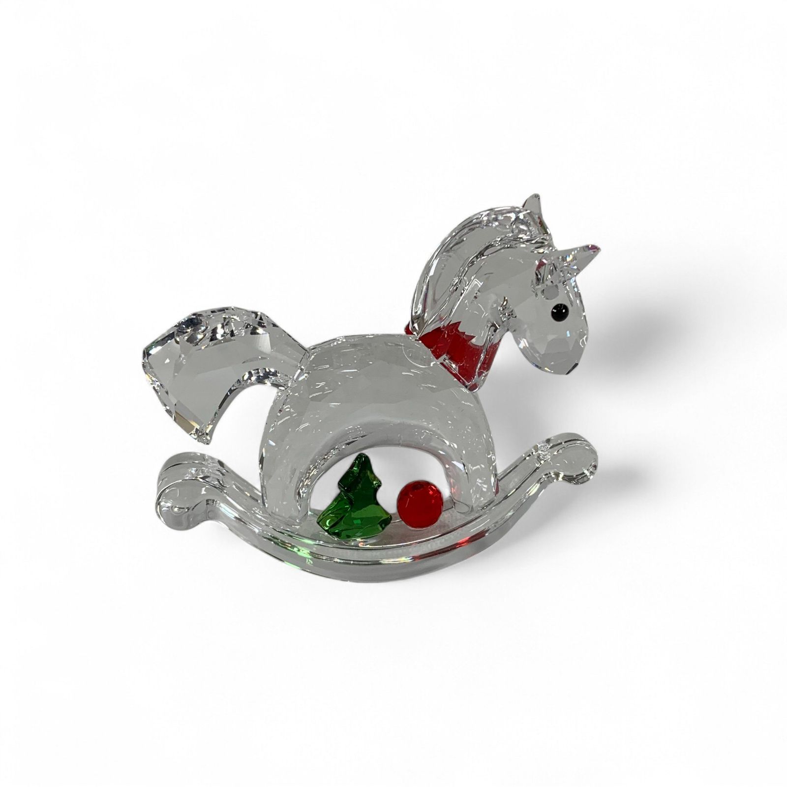 SWAROVSKI スワロフスキー 木馬 クリスマス ホース 置物 - メルカリ