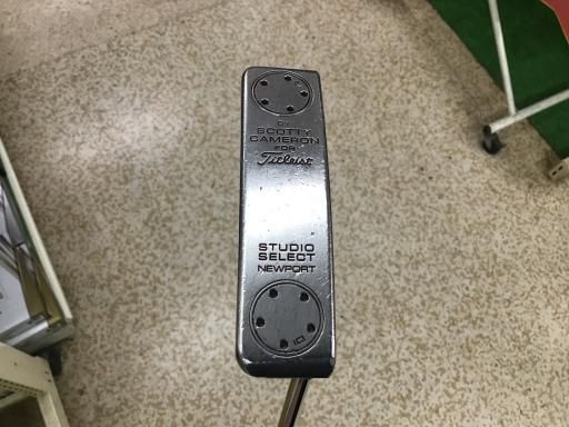 タイトリスト SCOTTY CAMERON STUDIO SELECT NEWPORT 35インチ 10g パター PT スチール フレックスその他 メンズ 男性用 右利き 右用 Cランク ゴルフクラブ