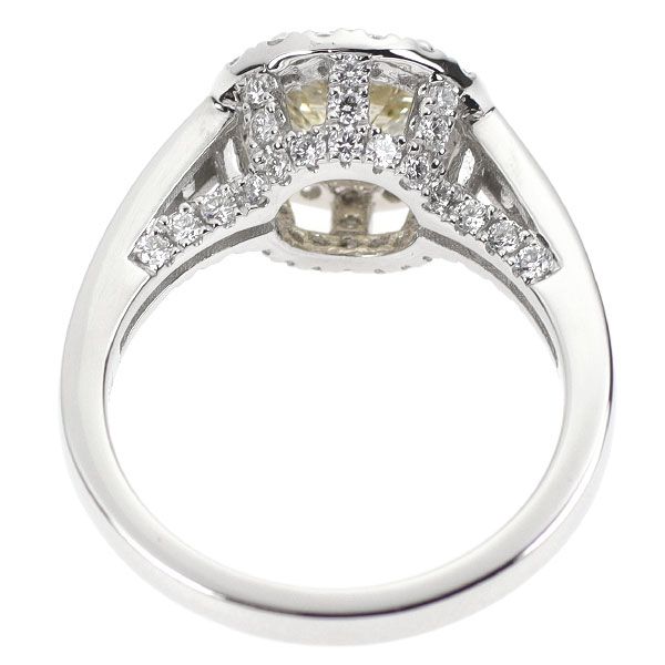 Pt950 ダイヤモンド リング 1.503ct D0.80ct VLY SI1 VG - メルカリ