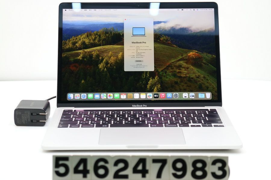 Apple MacBook Pro 2020 A2251 シルバー Core i5 1038NG7 2GHz/16GB/512GB(SSD)/13.3W/WQXGA(2560x1600)/macOS Sonoma 【546247983】
