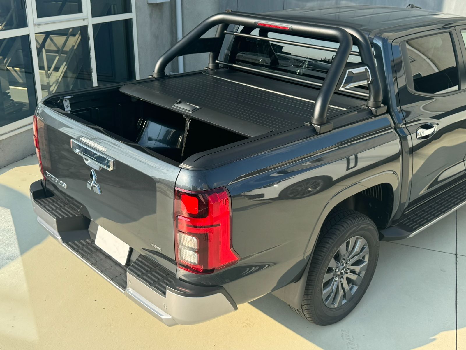 品 三菱 トライトン R2シャッター式トノカバー ロールバー スポーツバー 組立式 ～ GLS FFCRYSTALESIA_COM