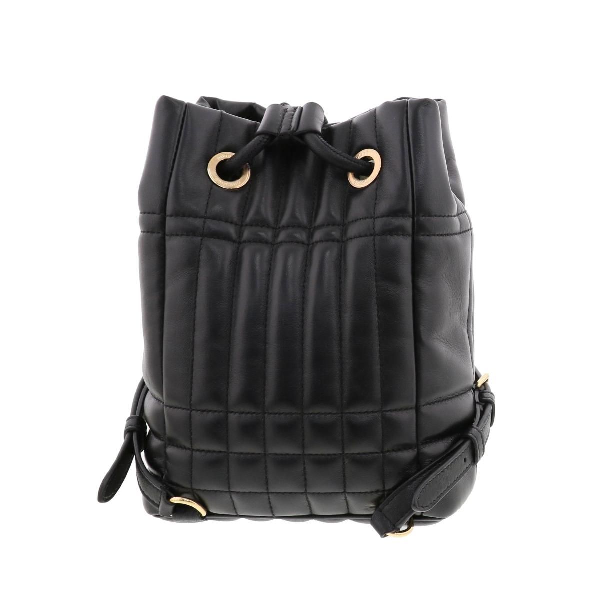 中古】 BURBERRY （バーバリー） ｷﾙﾃｨﾝｸﾞ ﾛｰﾗ ﾐﾆﾊﾞｯｸﾊﾟｯｸ バッグ