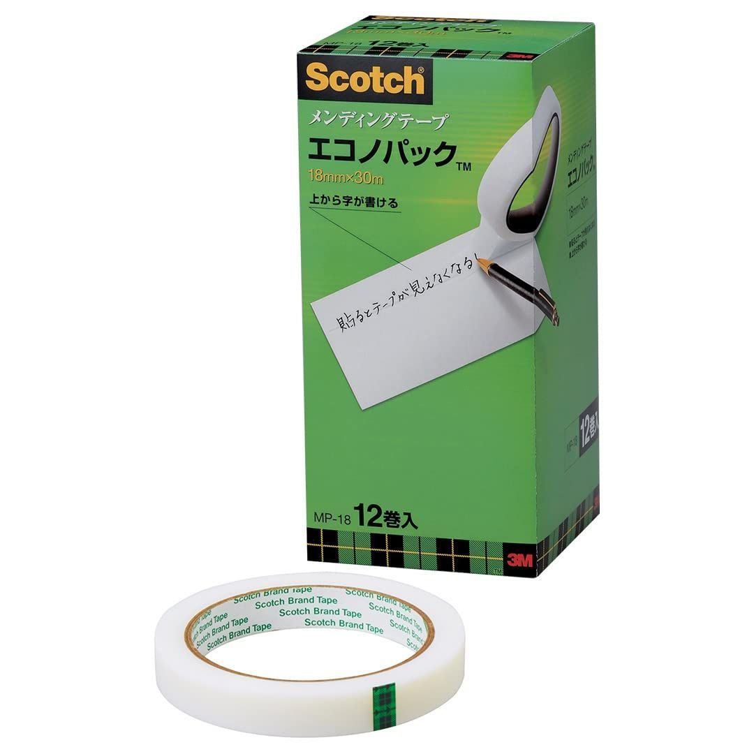 <br>3M Scotchメンディングテープ 大巻<br>（18mm×50m） 810-3-18