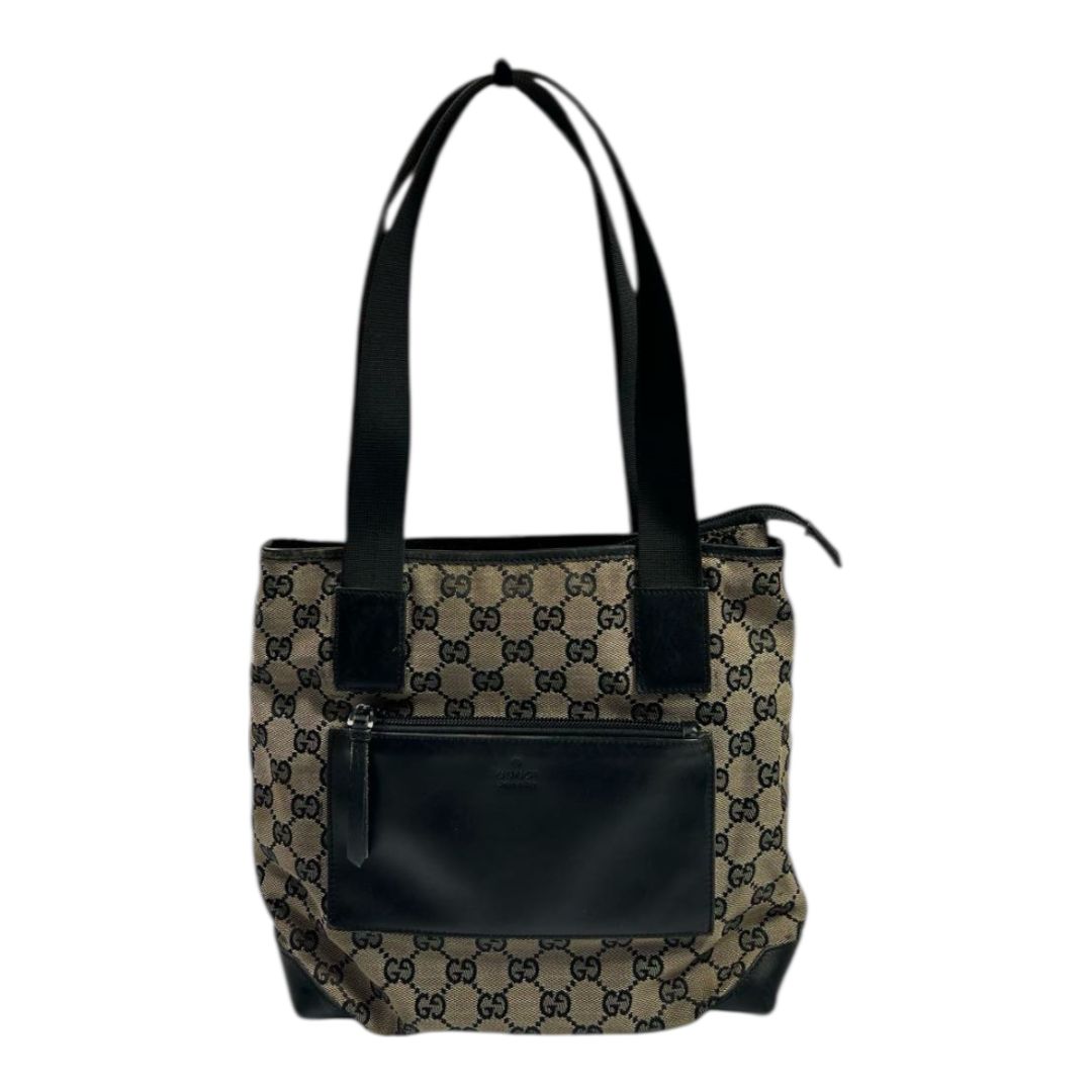 GUCCI グッチ トートバッグ ハンドバッグ GGキャンバス GG柄 キャンバス レザー