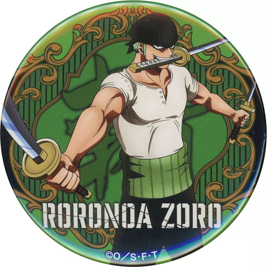 ONE PIECE ロロノア・ゾロ　缶バッジ ONE PIECE』コレクション缶バッジ“HEROES